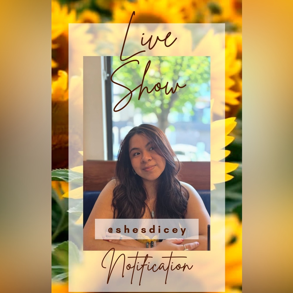 Shesdicey Going Live!! Clothing Live Show Notification Listing - Picture 2 of 6